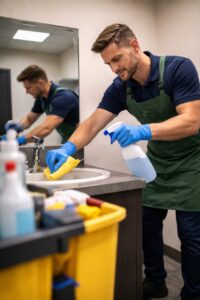Professional commercial cleaning services Livonia MI business manufacturing facility
